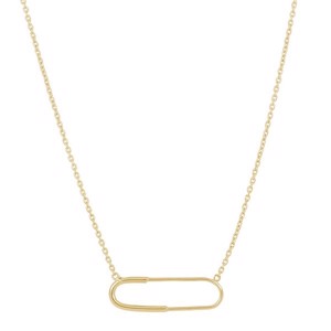 Nordahl Jewellery - PIN52 halskæde forgyldt 20251315900